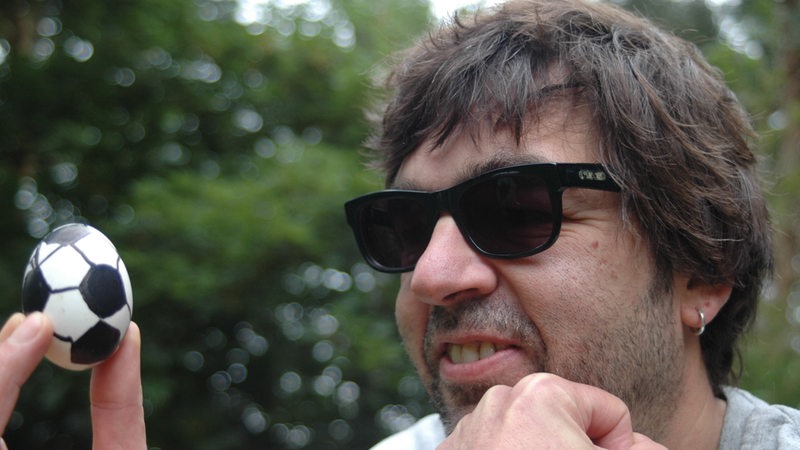 Joachim Deicke mit Sonnenbrille