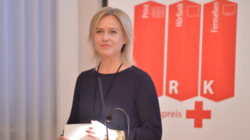 Kirsten Rademacher moderiert den DRK-Medienpreis (Archivbild)