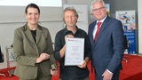 Überreichung DRK-Medienpreis an Charly Kowalczyk 