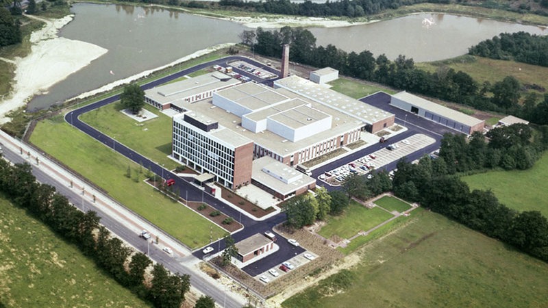 Luftaufnahme: Gelände des ehemaligen Fernsehstudios von Radio Bremen