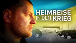 Zu sehen ist der Titel der Radio Bremen-Reportage "Heimreise in den Krieg".