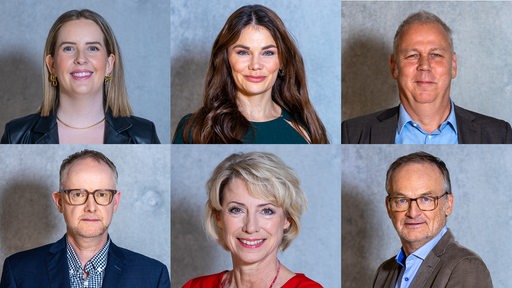 Die 6 Jury-Mitglieder des Bremer Fernsehpreises 2023