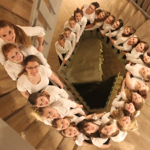 Gruppenbild: Mädchenkantorei am Bremer Dom