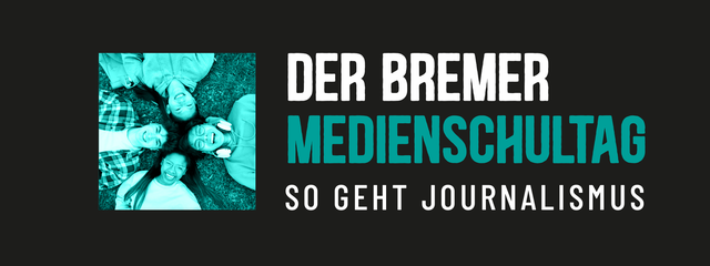 Logo: Bremer Medienschultag - So geht Journalismus