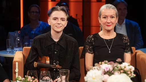 Eddy Schmitz und Jessica Langefeld