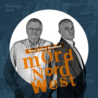Collage zeigt Dirk Blumenthal und Jochen Grabler, daneben der Schriftzug Mord Nordwest