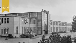 Das damalige Borgward-Werk in Bremen Sebaldsbrück.