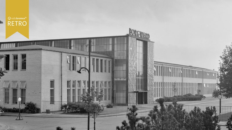 Das damalige Borgward-Werk in Bremen Sebaldsbrück.